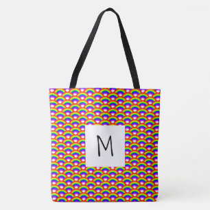 Sac fourre-tout Monogramme Rainbows