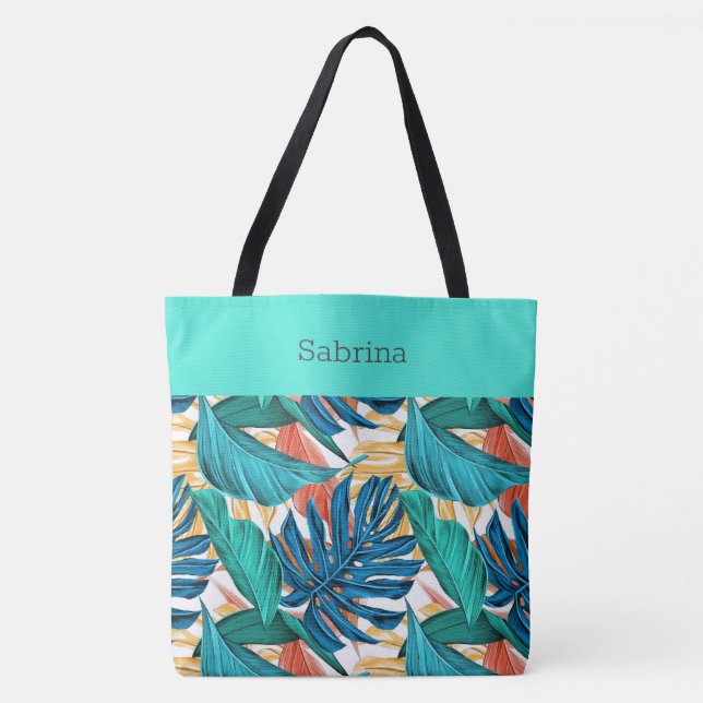 Sac fourre-tout Monogramme Tropical Chic (Devant)
