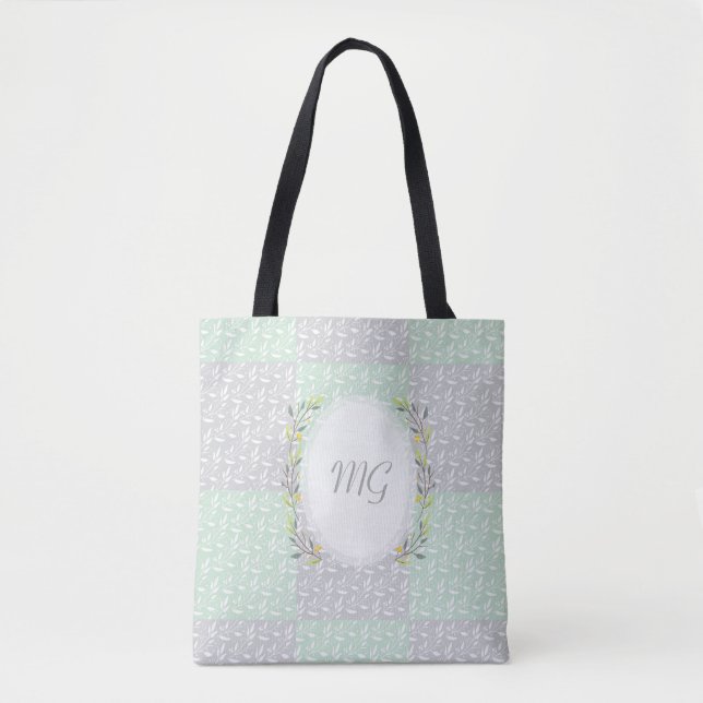 Sac fourre-tout monographique personnalisé (Devant)