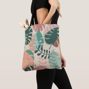 Sac fourre-tout Monstera Boho