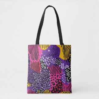 Sac fourre-tout Motif Abstrait en gras | Moderne e