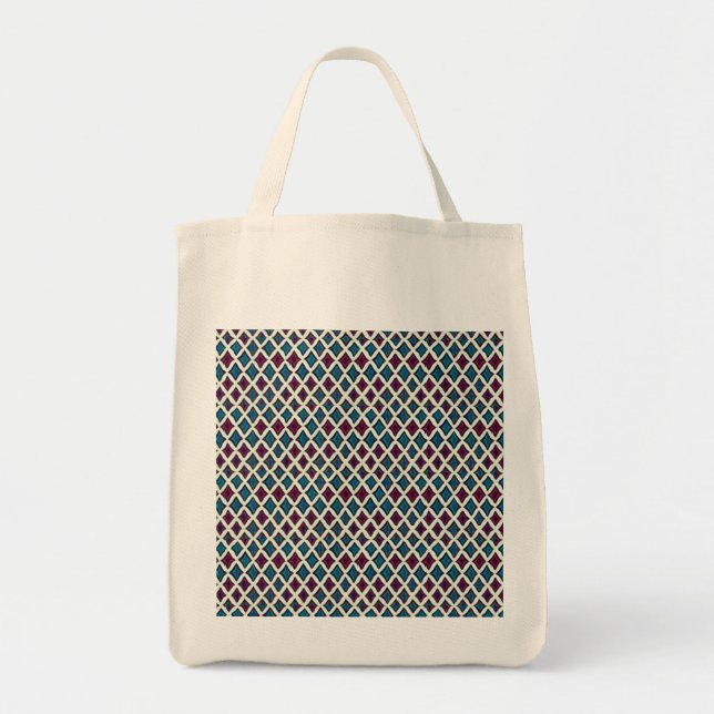Sac fourre-tout motif d'Afrique ethnique (Devant)