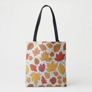 Sac fourre-tout Motif de feuilles d'automne