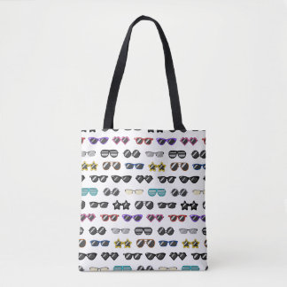 Sac fourre-tout Motif de lunettes de soleil tendan