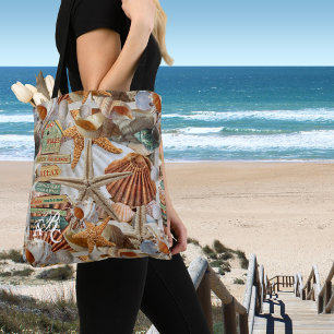 Sac fourre-tout Motif de Starfish de Monogram Beac