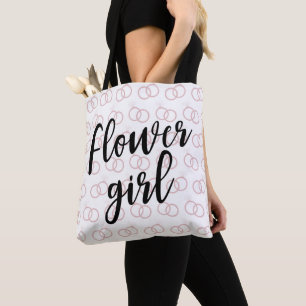 Sac fourre-tout Motif Mariage ceinture Flower Girl
