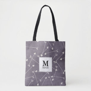 Sac fourre-tout Motif Monogramme