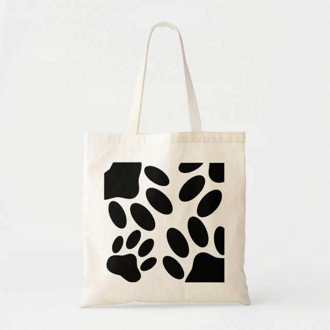 Sac fourre-tout Motif Pawprint de chien (Devant)