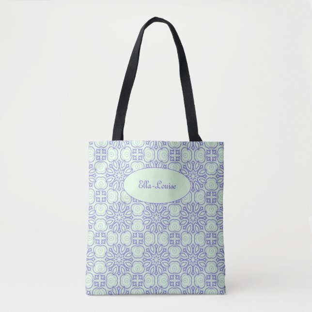Sac fourre-tout motif tendance (Devant)