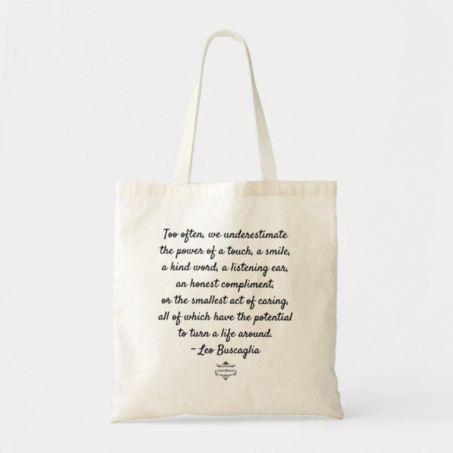 Sac fourre-tout MOTIVÉ DE LA GENTILLESSE (Devant)