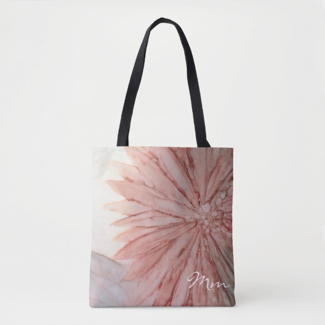 Sac fourre-tout, Moyenne "Fleur Pinkish" (Devant)