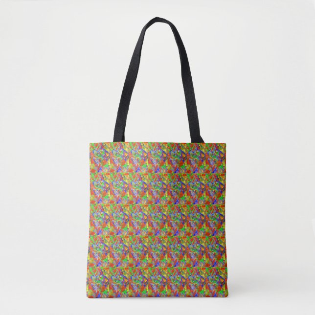 Sac fourre-tout multicolore (Devant)