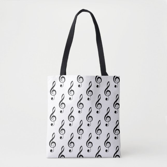 Sac fourre-tout musical Treble Clef (Devant)