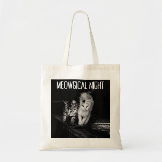 Sac fourre-tout mystique de chats Halloween