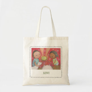Sac fourre-tout naturel à toile de kiwi