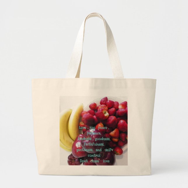 Sac fourre-tout - Ne pas poursuivre l'amour (Devant)