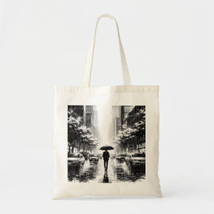 Sac fourre-tout - Neon Noir Rainy