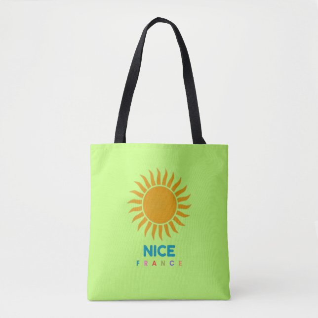 Sac fourre-tout Nice France (Devant)