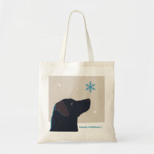 Sac fourre-tout noir de fête à Labrador