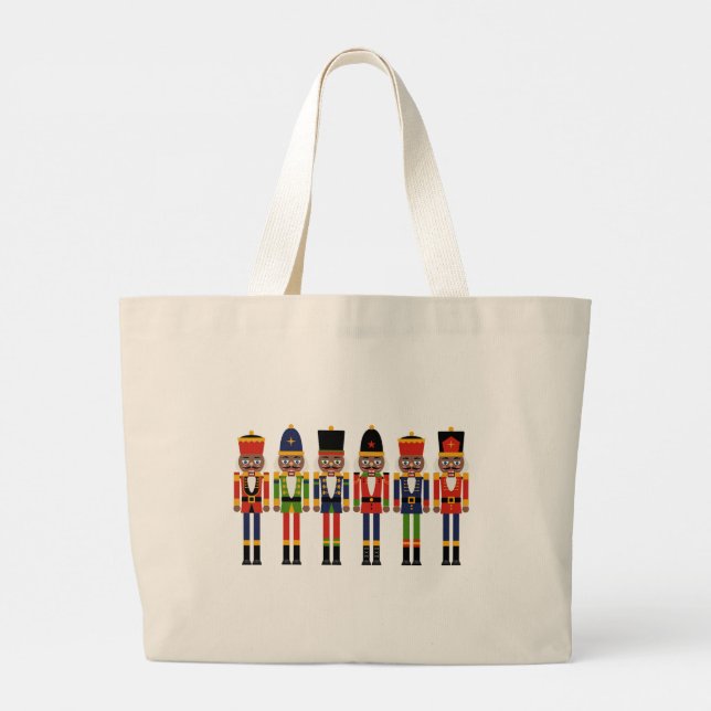 Sac fourre-tout Noir Nutcracker (Dos)