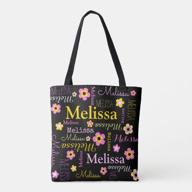 Sac fourre-tout nommé fait sur commande à MELiSSA (Dos)