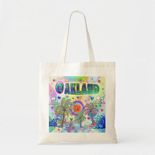 Sac fourre-tout Oakland Deep Dream (Devant)