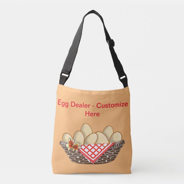 sac fourre-tout "Oeuf Dealer" - personnaliser (Devant)
