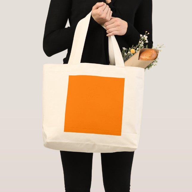 Sac fourre-tout Orange JUMBO (Devant (produit))
