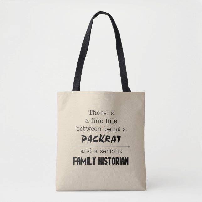Sac fourre-tout Packrat vs Family Historian (Devant)