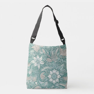 Sac fourre-tout Paisley vert clair