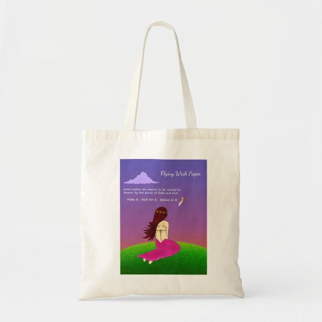 Sac fourre-tout papier Volting Wish (Devant)