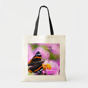 Sac fourre-tout papillon de l'amiral rouge
