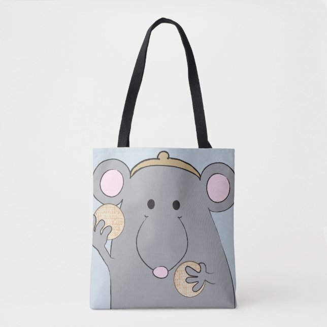 Sac fourre-tout, Pâque Joyeux Sac Moyen (Devant)