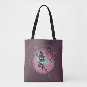 Sac fourre-tout Pastel Goth Araignée Ballerine