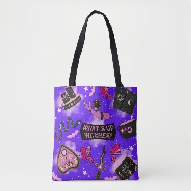 Sac fourre-tout Pastel Witch - Halloween Kawaii Wi (Devant)