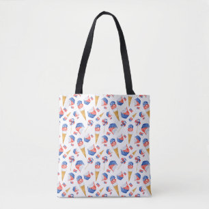Sac fourre-tout patriotique USA Stars and Sweets