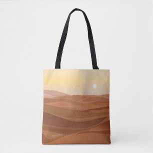 Sac fourre-tout Paysage du désert