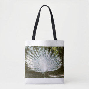 Sac fourre-tout Peacock blanc