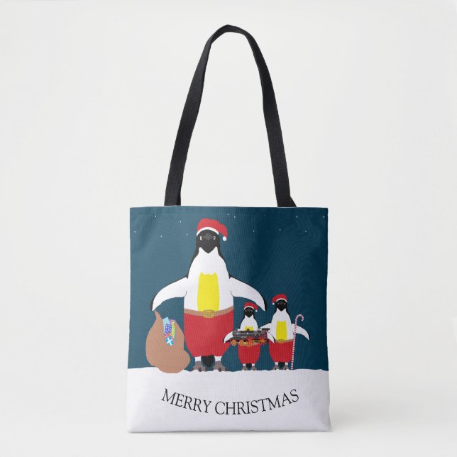 Sac fourre-tout père Noël Little Helpers (Devant)