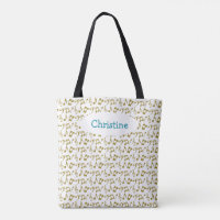 Sac fourre-tout personnalisé à note de musique