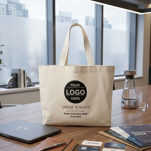 Sac fourre-tout personnalisé avec logo de base, po