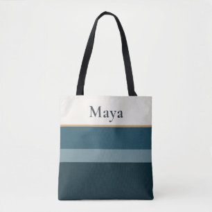 Sac fourre-tout personnalisé avec nom – Design épu