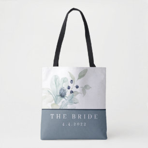 Sac fourre-tout personnalisé de la mariée