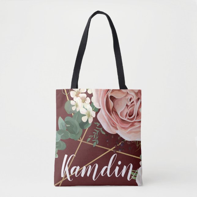 Sac fourre-tout personnalisé Géométrique Jardin Vi (Devant)
