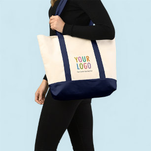 Sac fourre-tout personnalisé Navy Blue Impulse ave