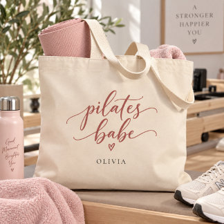 Sac fourre-tout personnalisé Pilates Babe