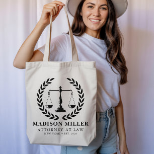 Sac fourre-tout personnalisé pour avocat, Cadeau d