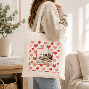 Sac fourre-tout personnalisé pour la Saint-Valenti
