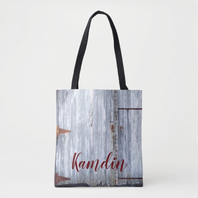 Sac fourre-tout personnalisé White Laver Bois Gran (Devant)