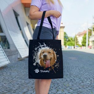 Sac fourre-tout photo de compagnie personnalisé av